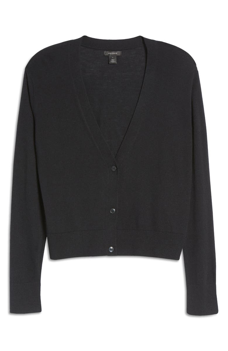 Halogen<sup>®</sup> Women's Crop V-Neck Cardigan, Alternate, color, 