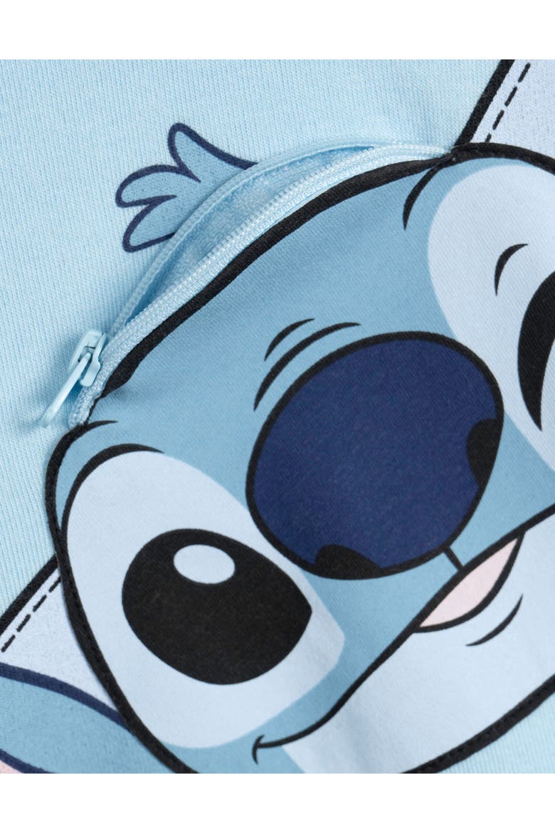 Lilo & Stitch Fleece 2-Piece Hoodie and Jogger Set, Alternate, color, Stitch Light Blue