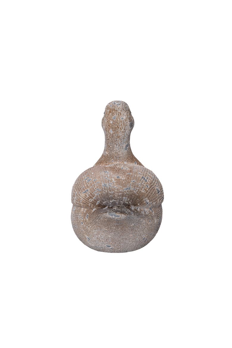 Resin Garden Duck Garden Accents Multicolored for Spring Home Decor, Alternate, color, Brown
