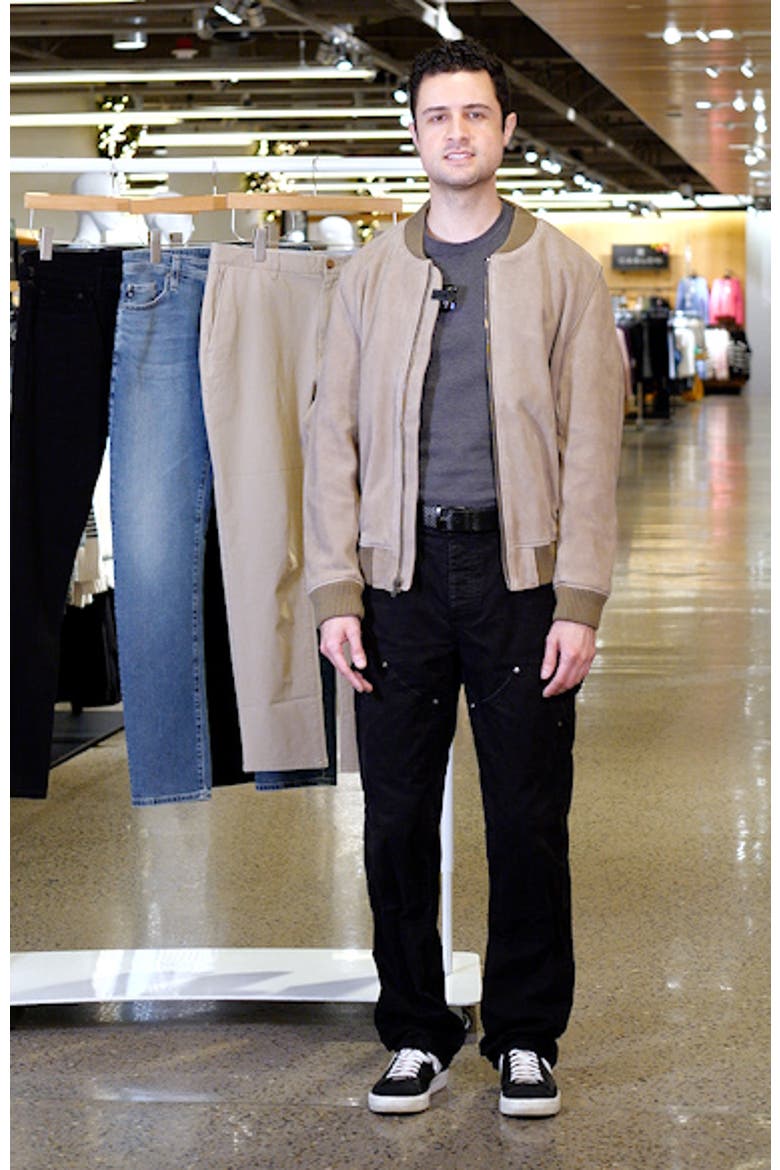 Classic Suede Bomber Jacket video