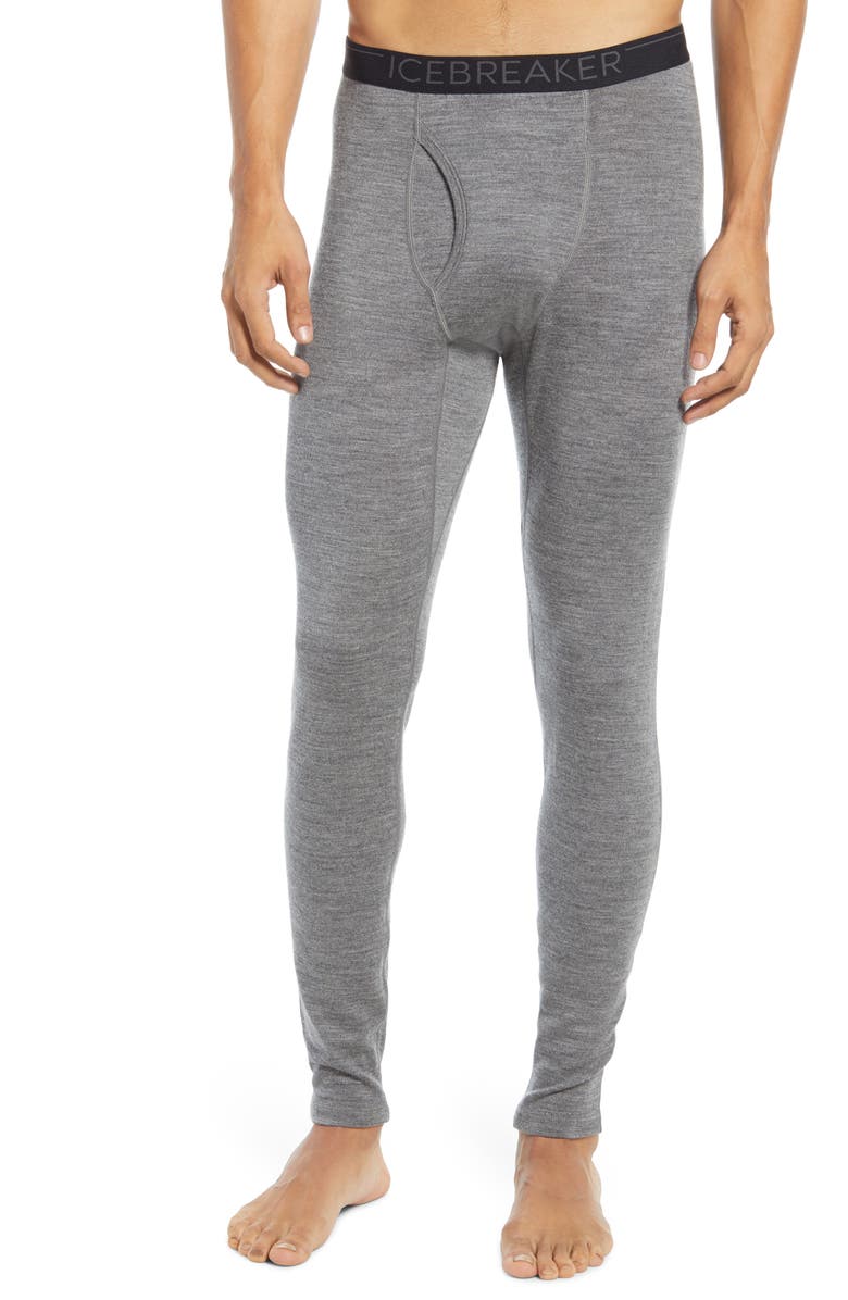 Icebreaker 260 Tech Base Layer Leggings, Main, color, 