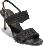 Cole Haan Harlan Woven Double Band Slingback Sandal