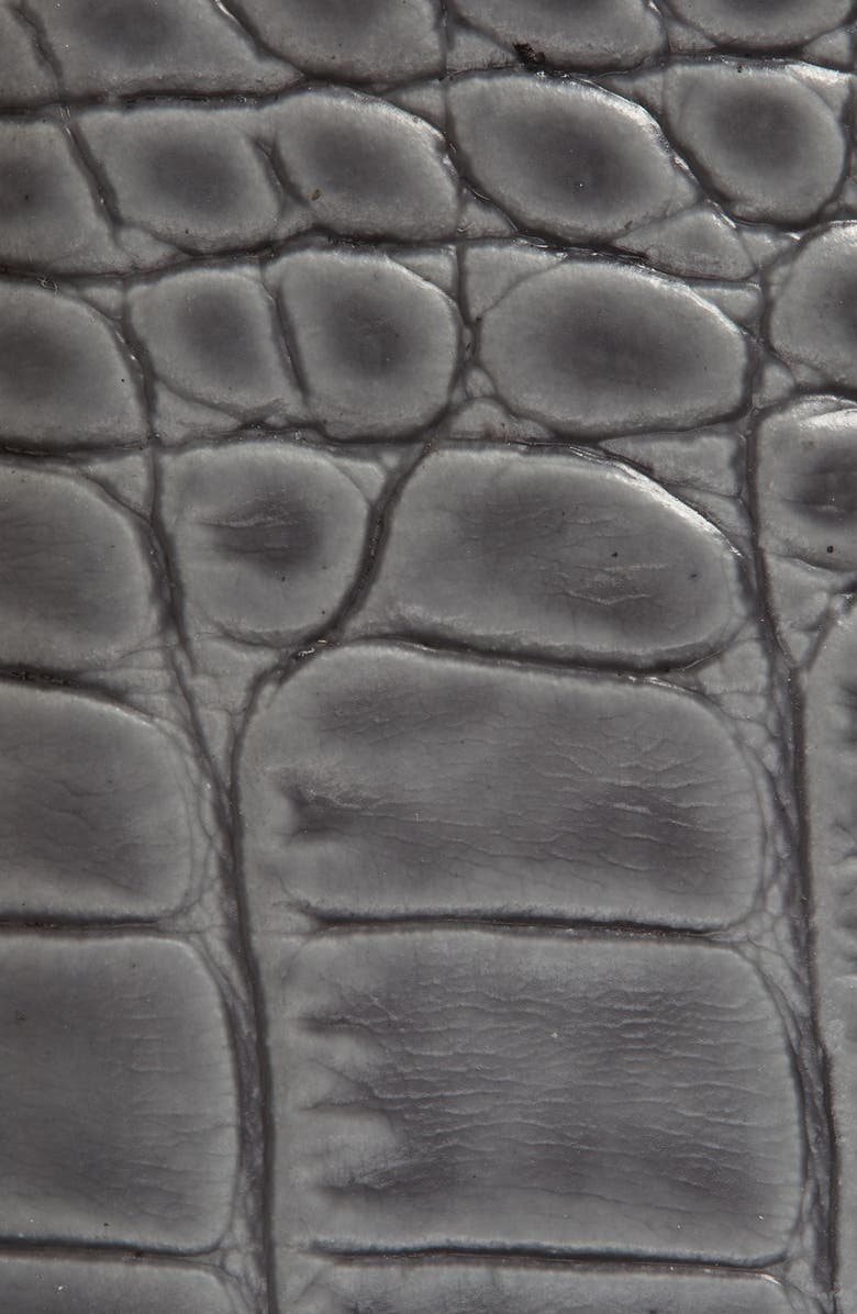 Torino Gator Print Leather Belt, Alternate, color, 