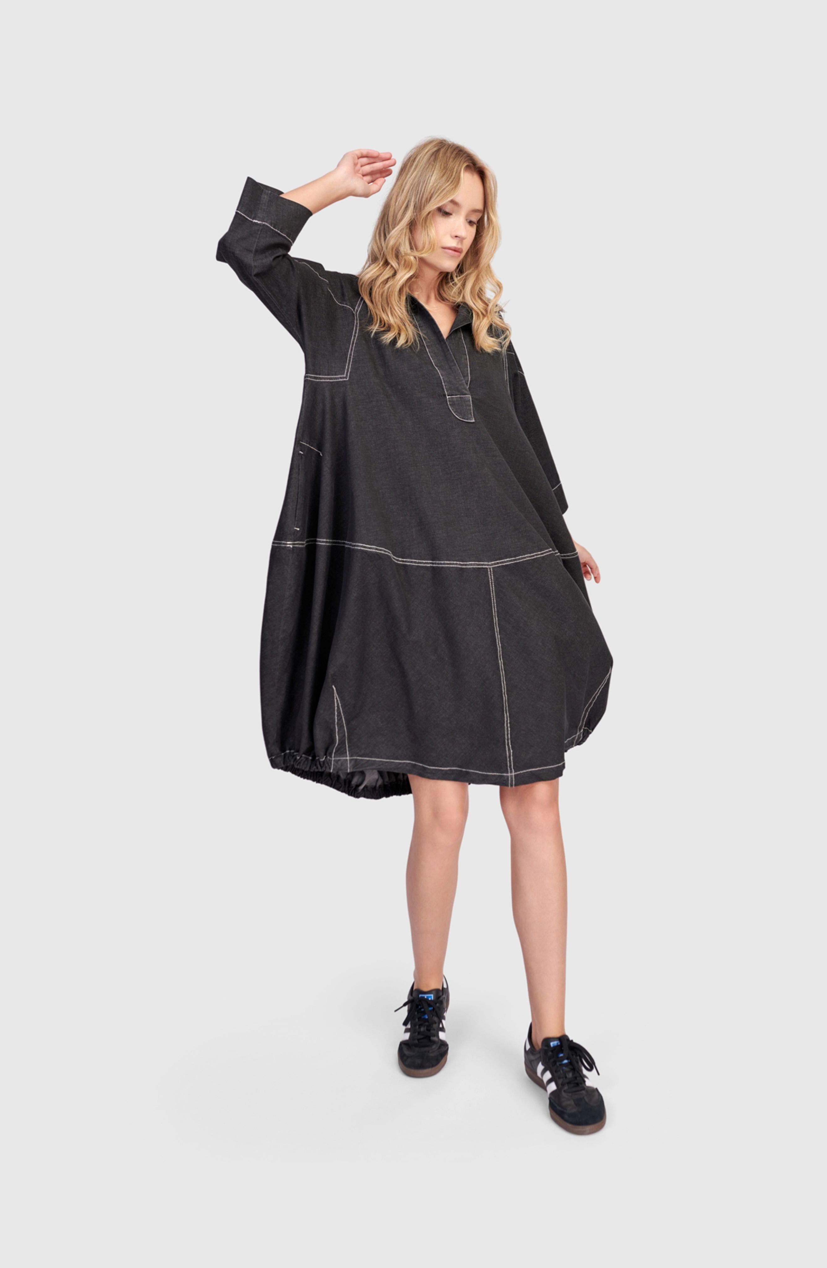 Panama Oversized Shirt Dress - image 2