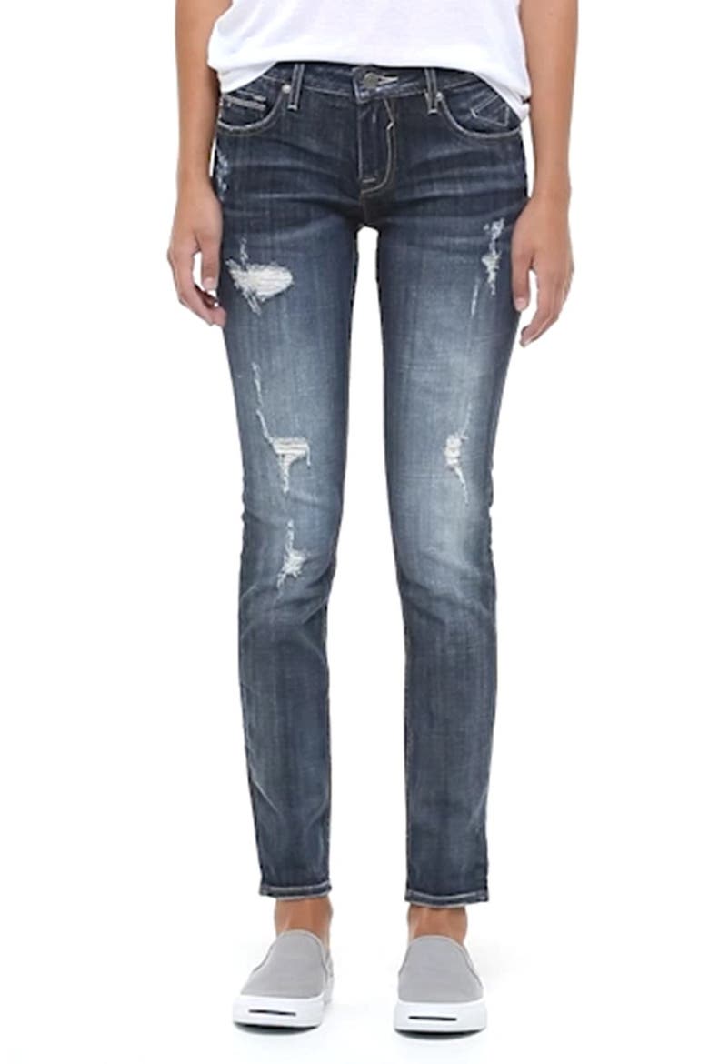 'Thompson Tomboy' Crop Jeans, Alternate, color, MEDIUM WASH