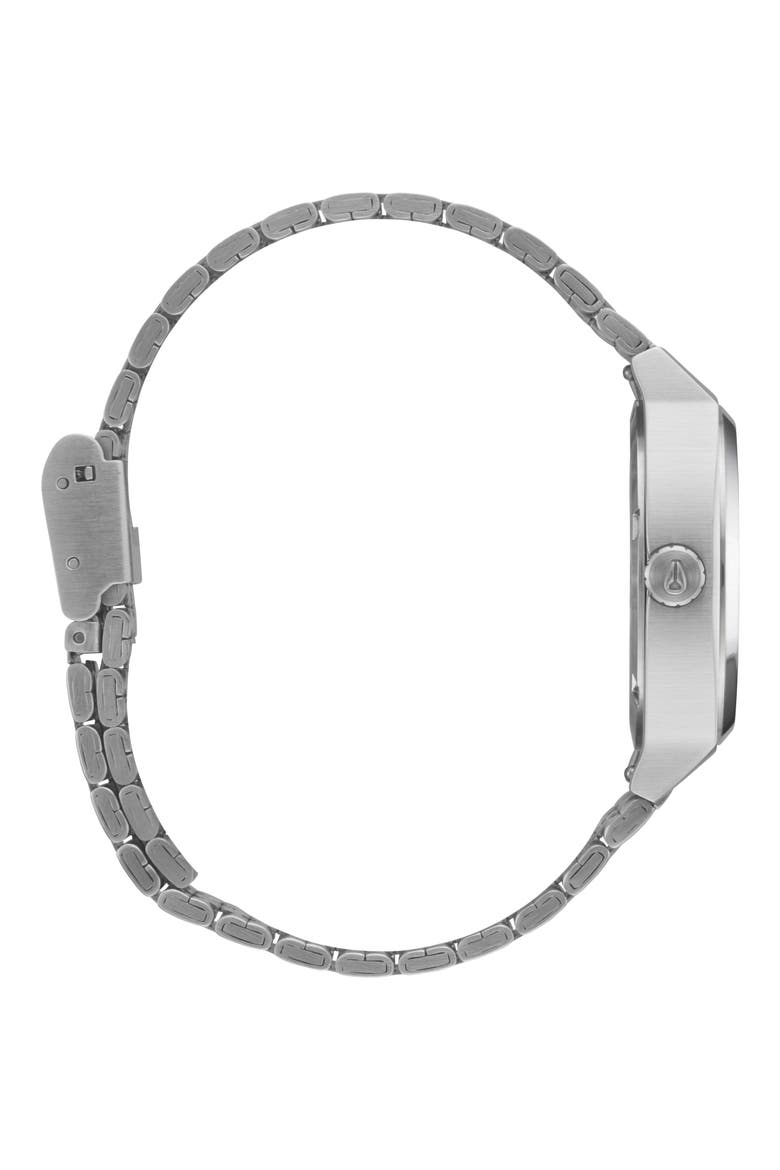 The Medium Time Teller Bracelet Watch, 31mm, Alternate, color, SILVER / TURQUOISE
