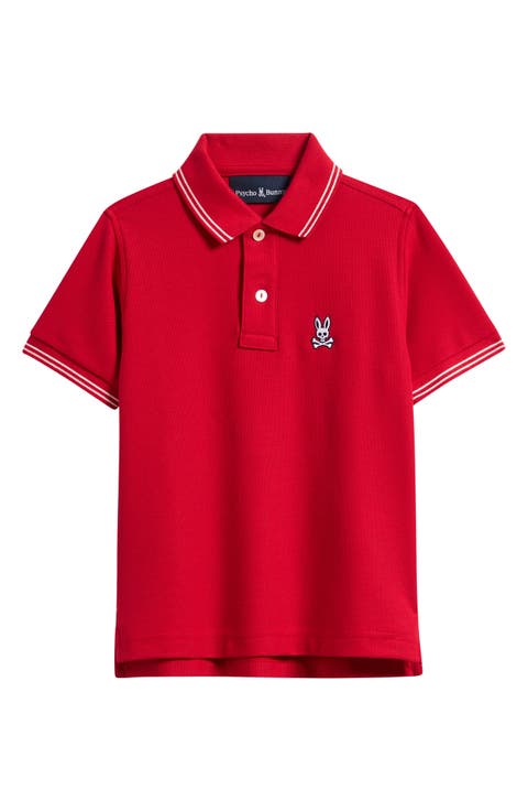 Kids' Logan Bunny Pima Cotton Piqué Polo (Little Kid & Big Kid)