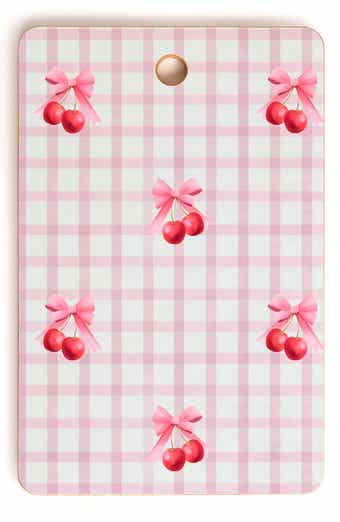 Cherry Checkered Wood Cutting Board