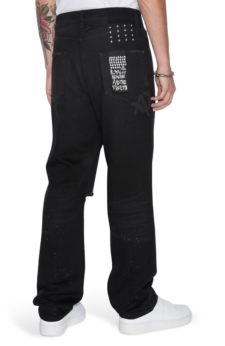 Ksubi Anti K Artist Straight Leg Jeans, Alternate, color,