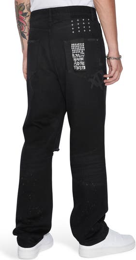 Anti K Artist Straight Leg Jeans