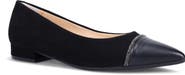 Ron White Kacie Water Resistant Pointed Toe Ballet Flat