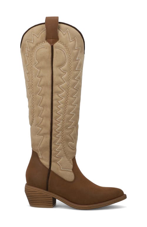 Mia Locklyn Tall Boot In Brown