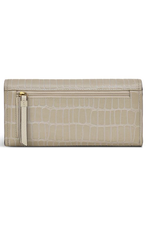 Radley River Road Croc Embossed Leather Wallet