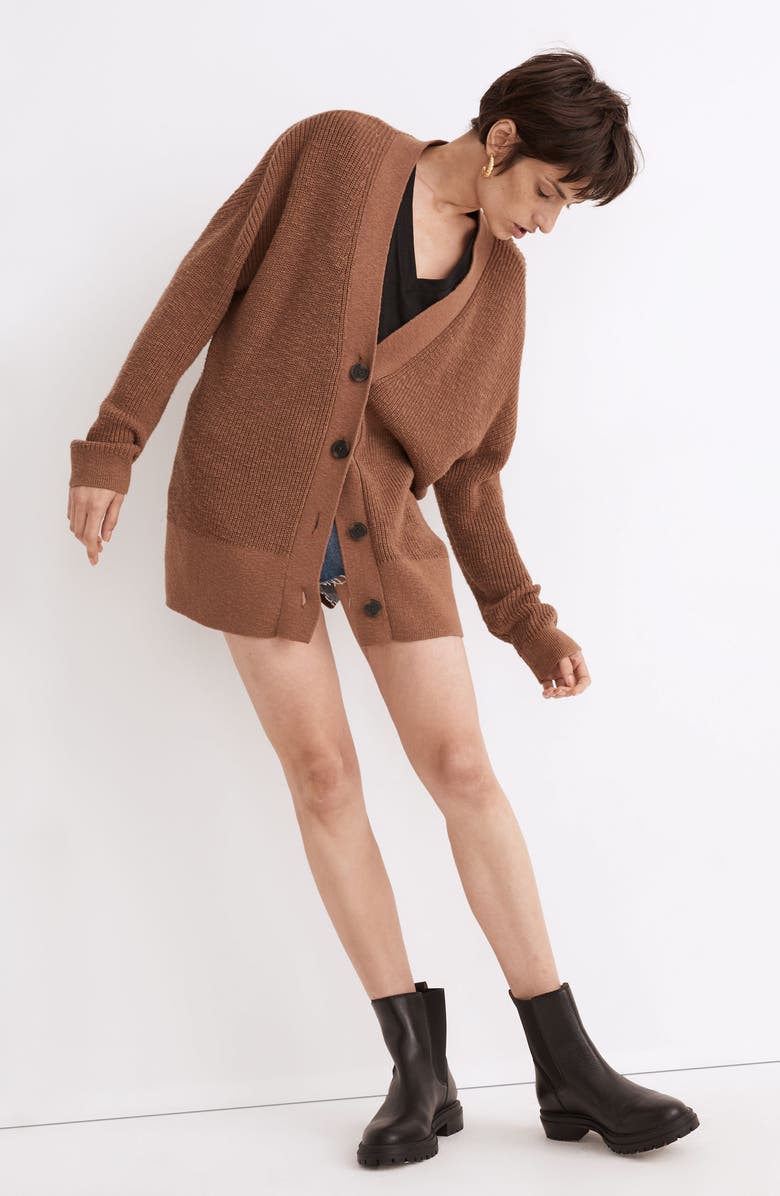 Madewell Lovell Cotton Cardigan, Alternate, color,