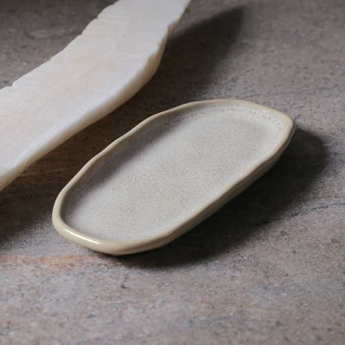 Porto Brasil Shallow Organic Oval Platter Mini Set Of 4 In Brown