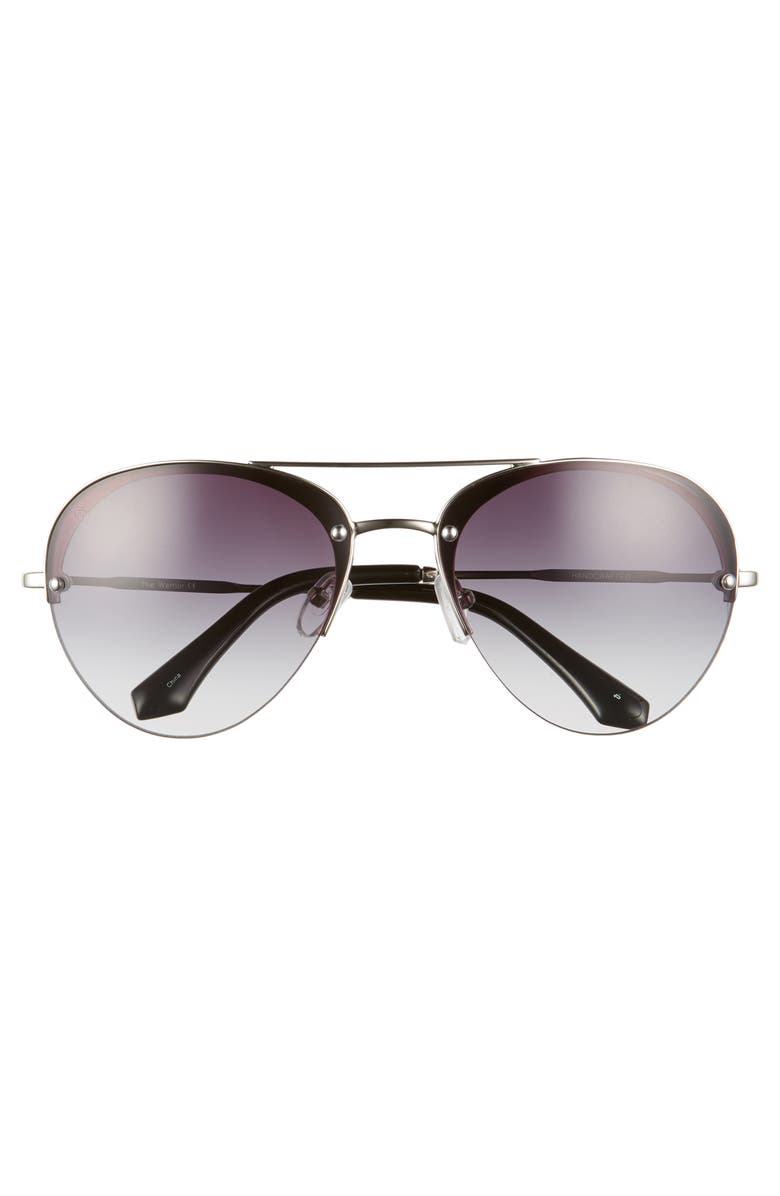 Privé Revaux The Warrior 60mm Aviator Sunglasses, Alternate, color, 