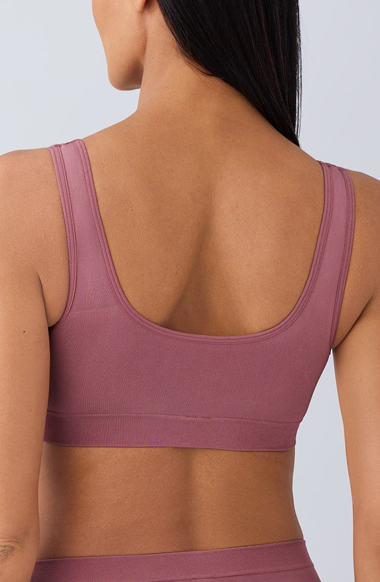 Wacoal B-Smooth<sup>®</sup> Seamless Bralette, Alternate, color, Rose Brown