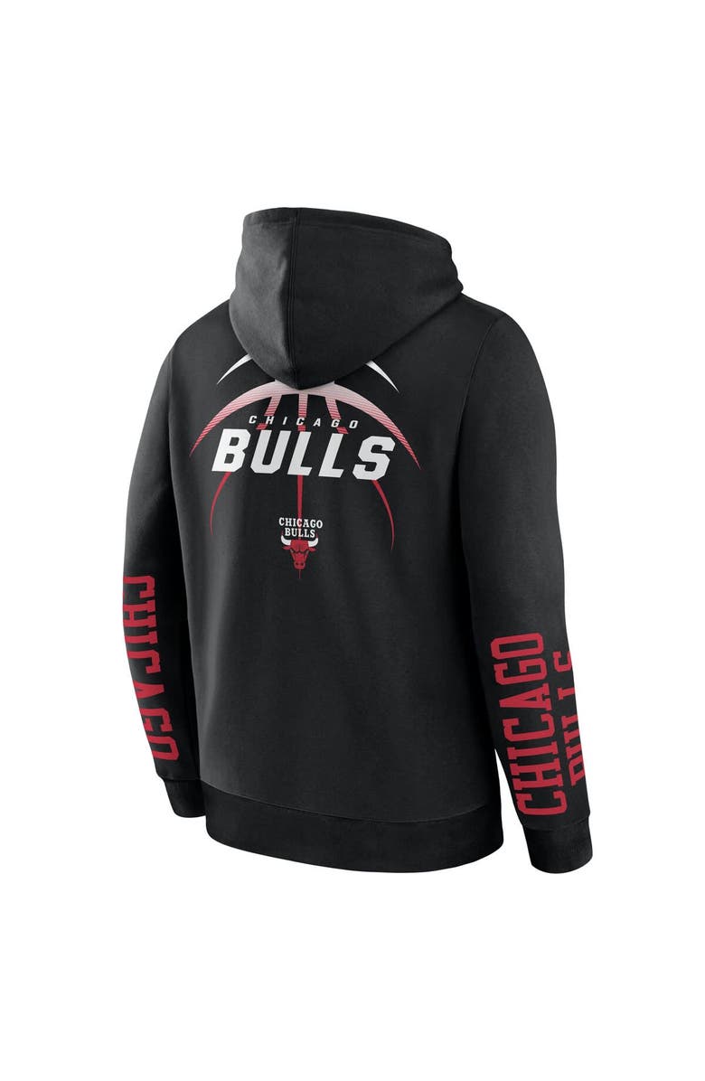 FANATICS Men's Fanatics Black Chicago Bulls Legacy Guard Pullover Hoodie, Alternate, color,