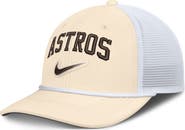 Nike Men's Nike Natural/White Houston Astros Rise Dri-FIT Trucker Adjustable Hat