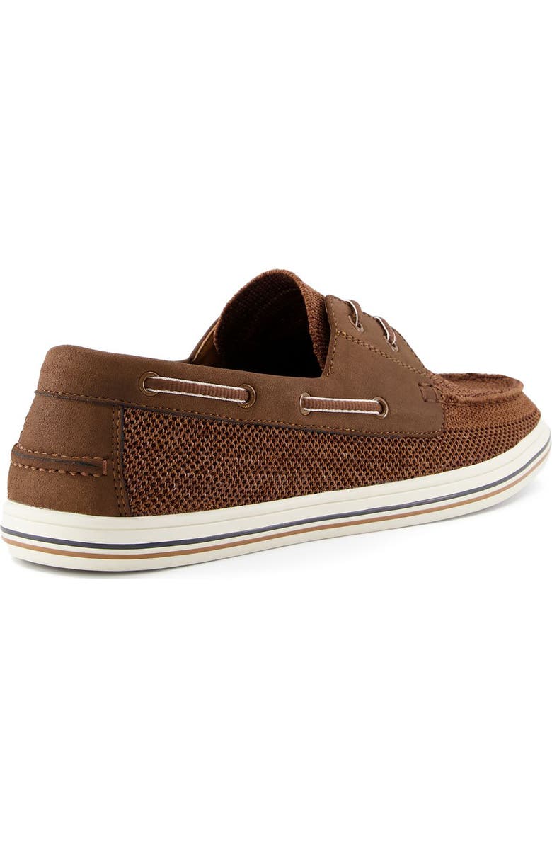 Dune London Burnner Knit Boat Shoe, Alternate, color,