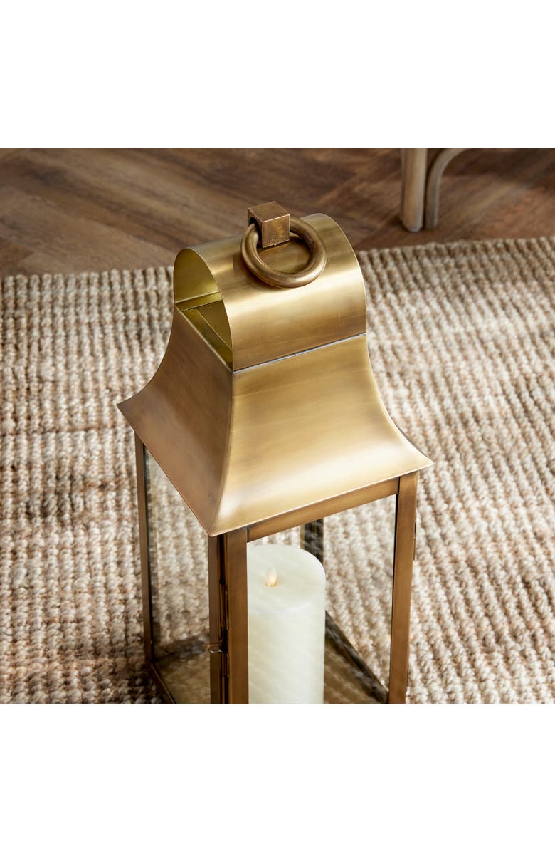 Napa Home & Garden Geneva Lantern, Alternate, color, Gold