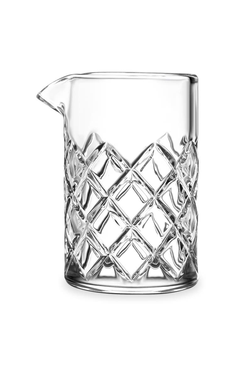 Yarai Mixing Pitcher with Hawthorne Strainer, Alternate, color, Clear