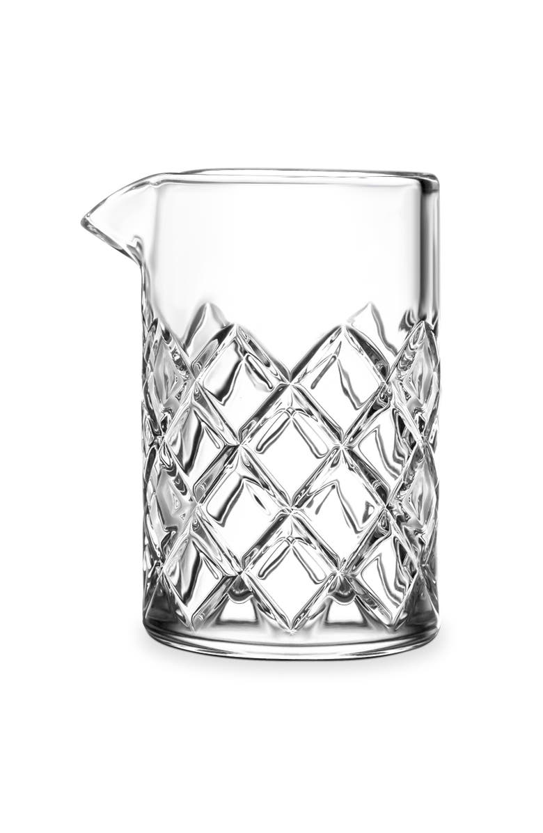 FINAL TOUCH Yarai Mixing Pitcher with Hawthorne Strainer, Alternate, color, Clear