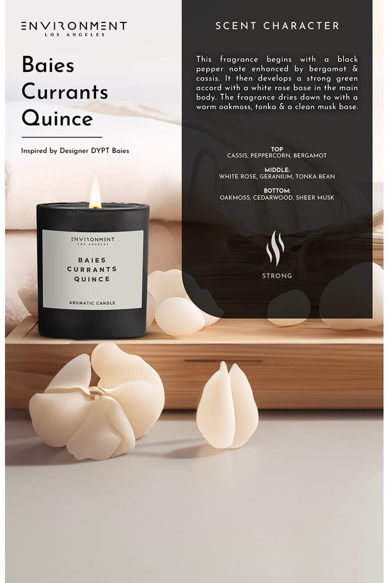 Inspired by Designer Perfume Candle, Alternate, color, Inspired by Diptyque Baies