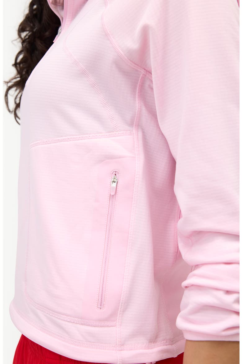 Rebecca Half-Zip Fleece Pullover, Alternate, color, BISOU
