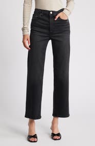 FRAME Le Sleek High Waist Ankle Straight Leg Jeans