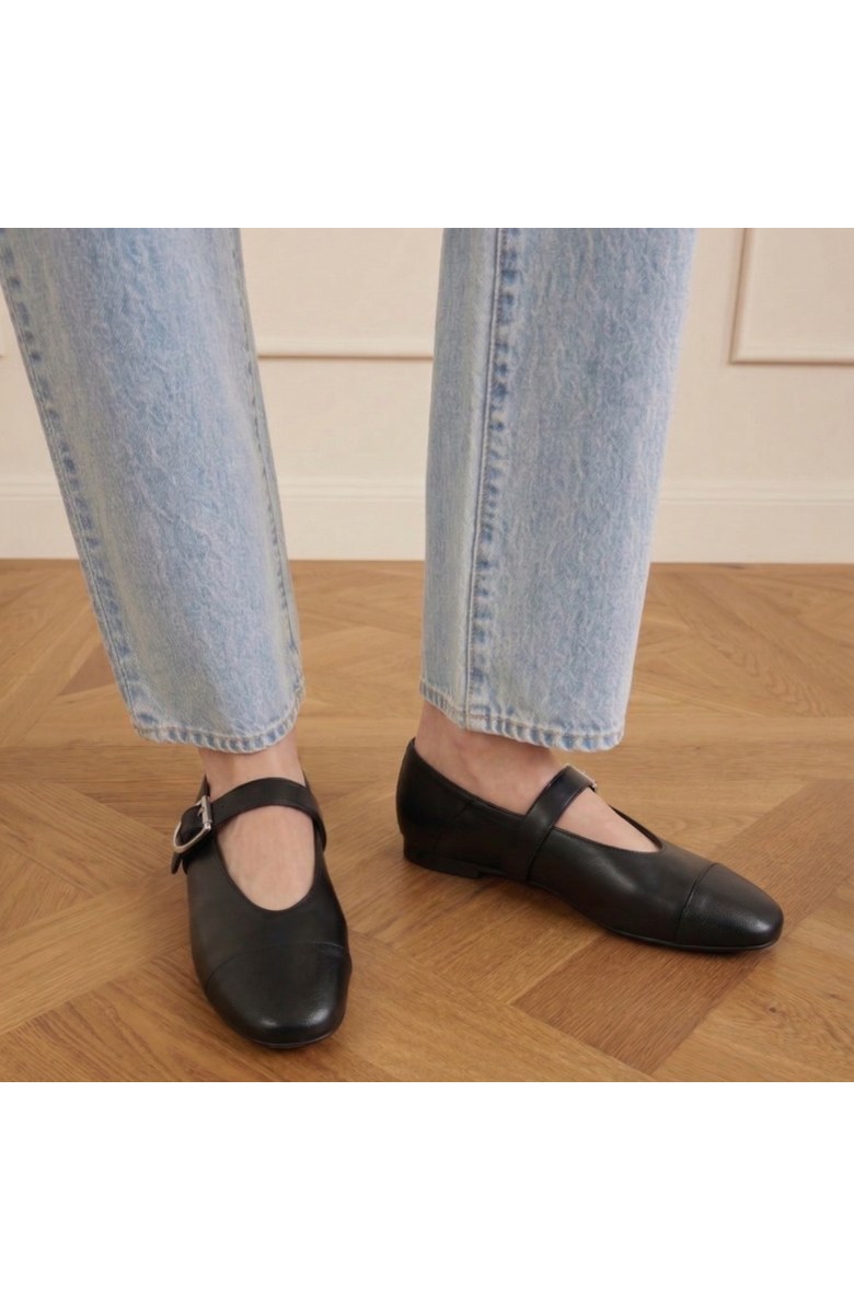 Amie Rafa Reign Cap Toe Mary Janes, Alternate, color, Black