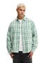  Teal Washed Check