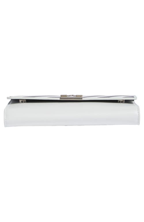 Off-white Binder Leather Wallet On A Chain In Multi