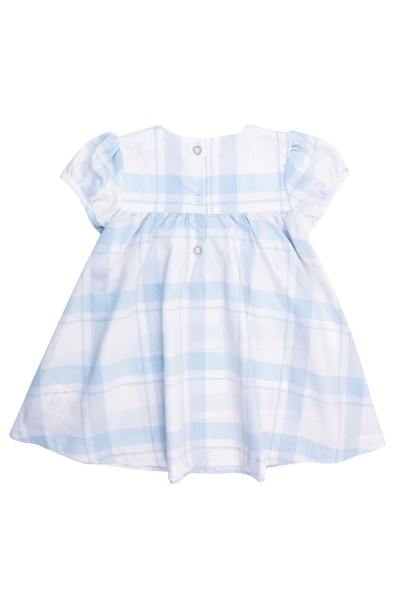 RuffleButts Girls Puff Sleeve Smocked Dress, Alternate, color,