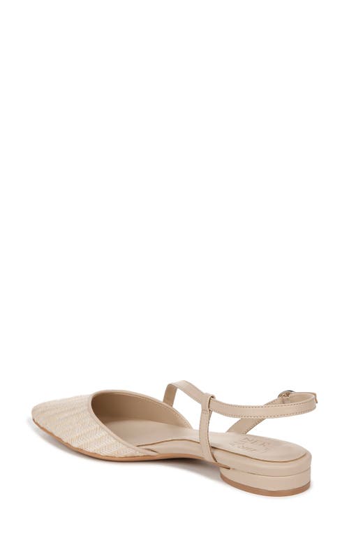 Naturalizer Hawaii Pointed Toe Slingback Flat In Brown