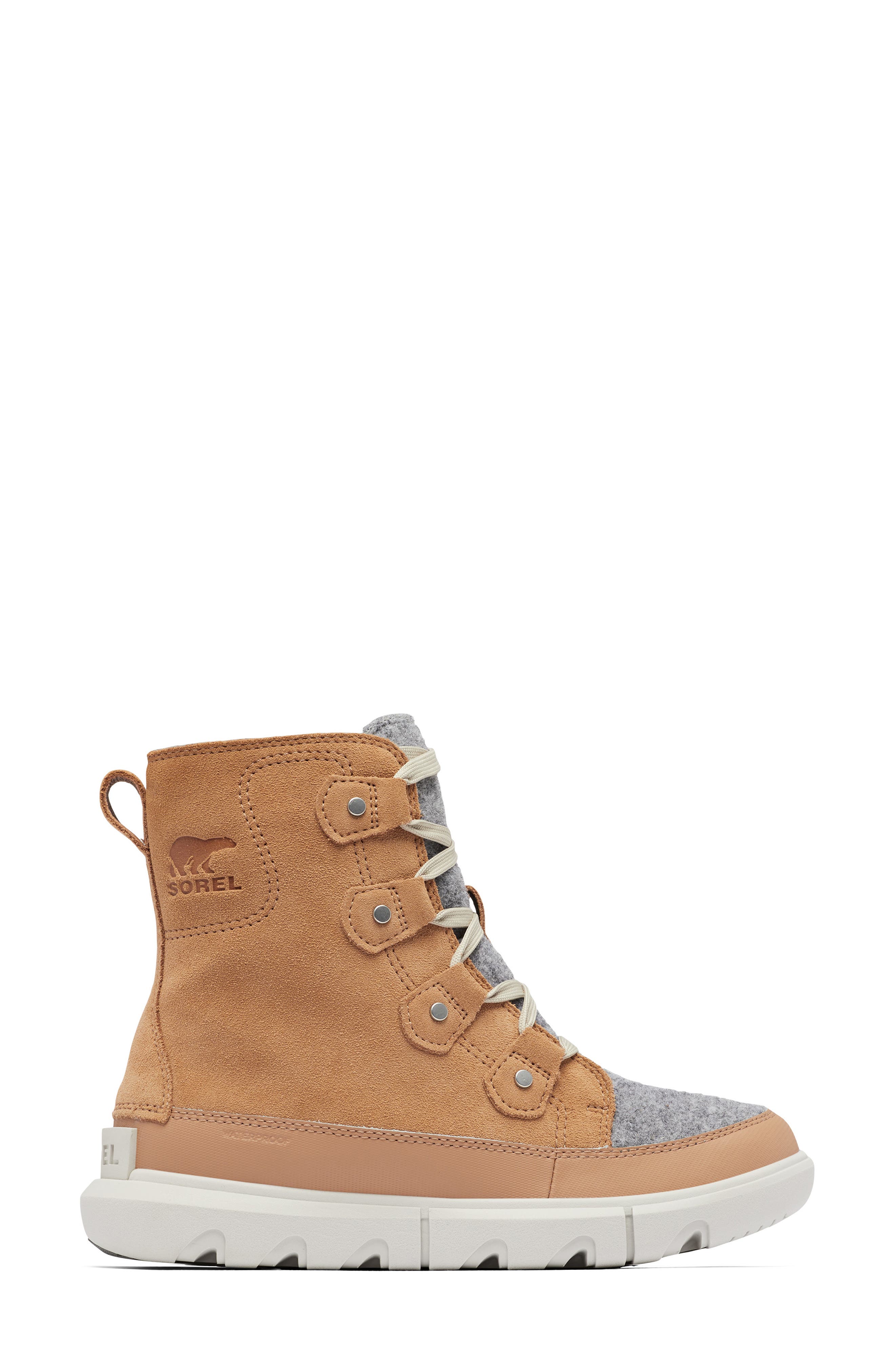 SOREL Explorer Next Joan Waterproof Boot, Alternate, color, Tawny Buff