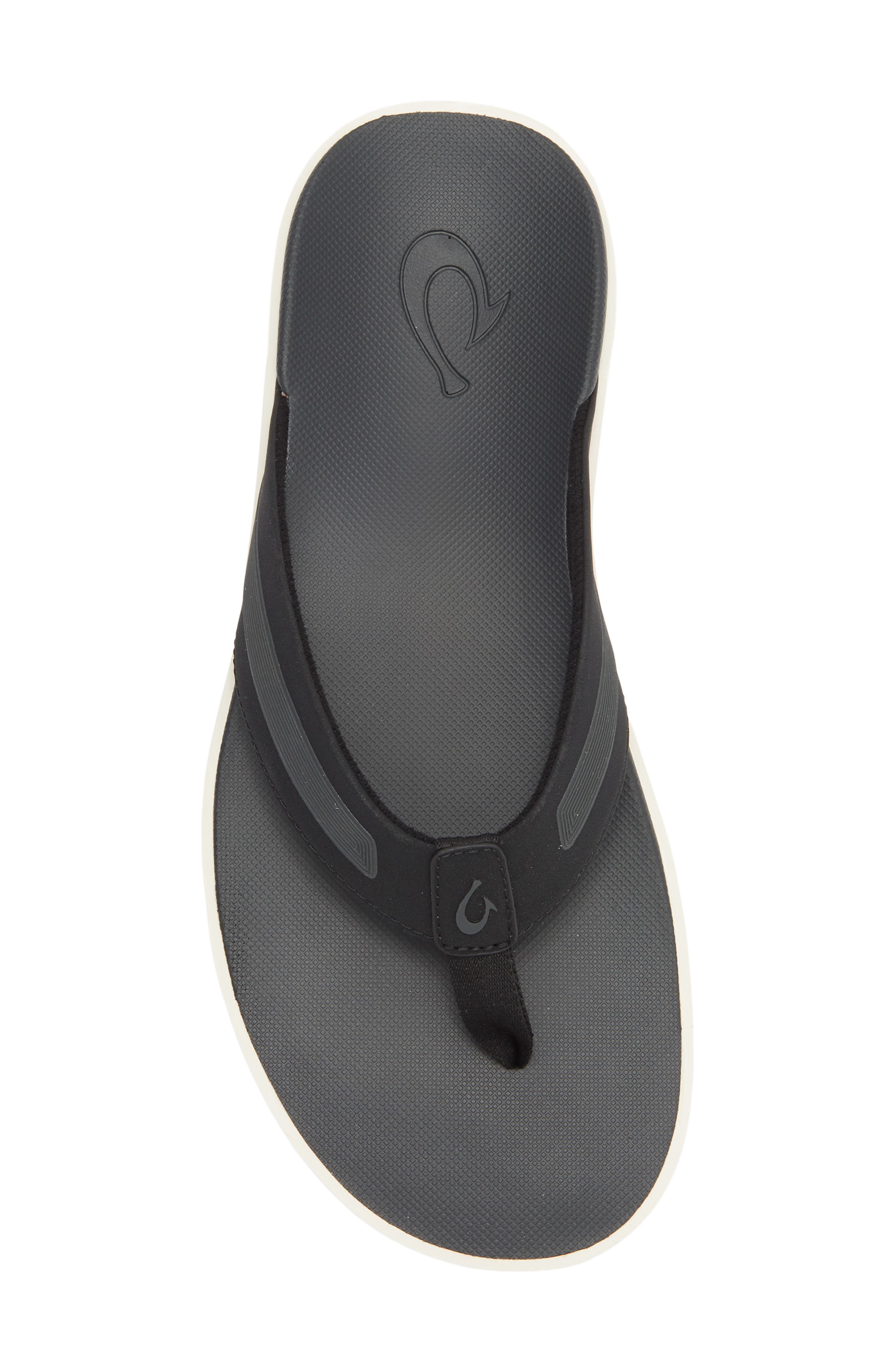 OluKai Leeward Flip Flop, Alternate, color, Lava Rock / Lava Rock