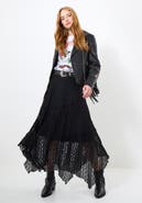 Joe Browns Stretch Lace Hanky Hem Maxi Skirt