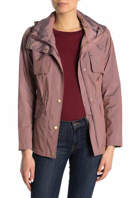 Cole Haan Water Repellent Hooded Parka