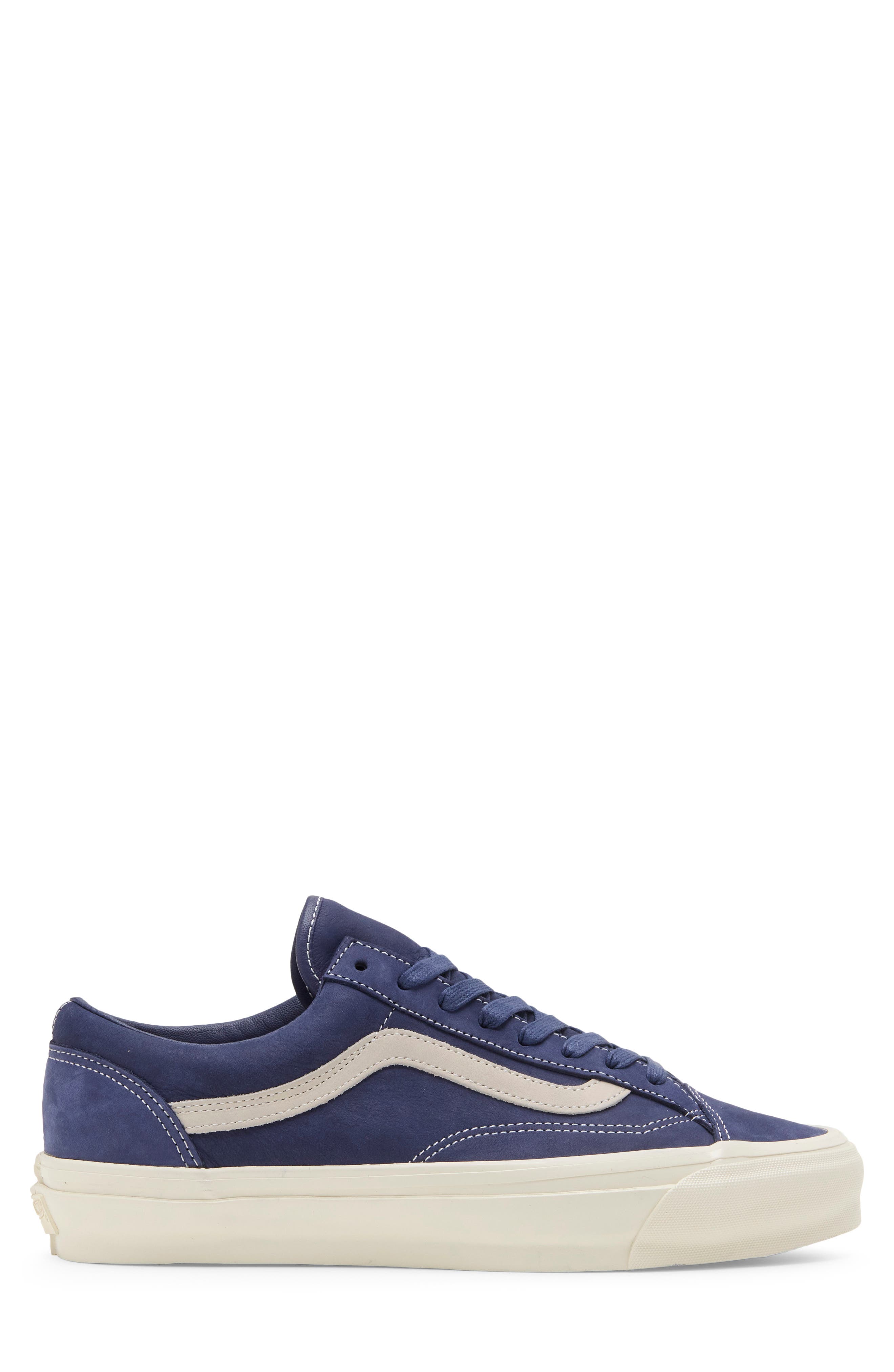 Old Skool 36 Leather Sneaker, Alternate, color, TWILIGHT
