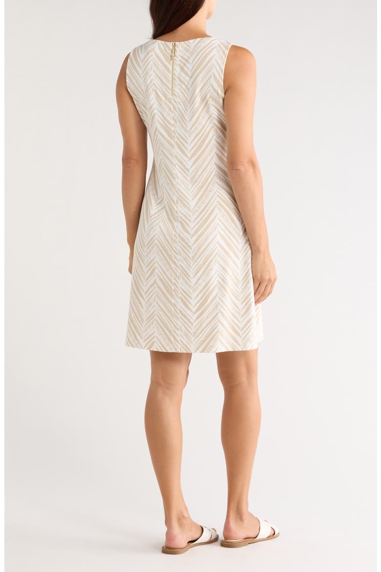 Darcy Seaside Sketch Sleeveless Shift, Alternate, color, PROSECCO