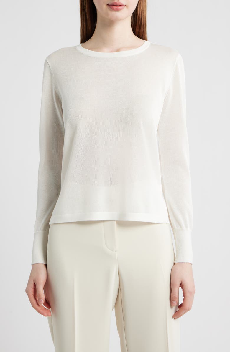 KOBI HALPERIN Jaylyn Sweater, Main, color, White