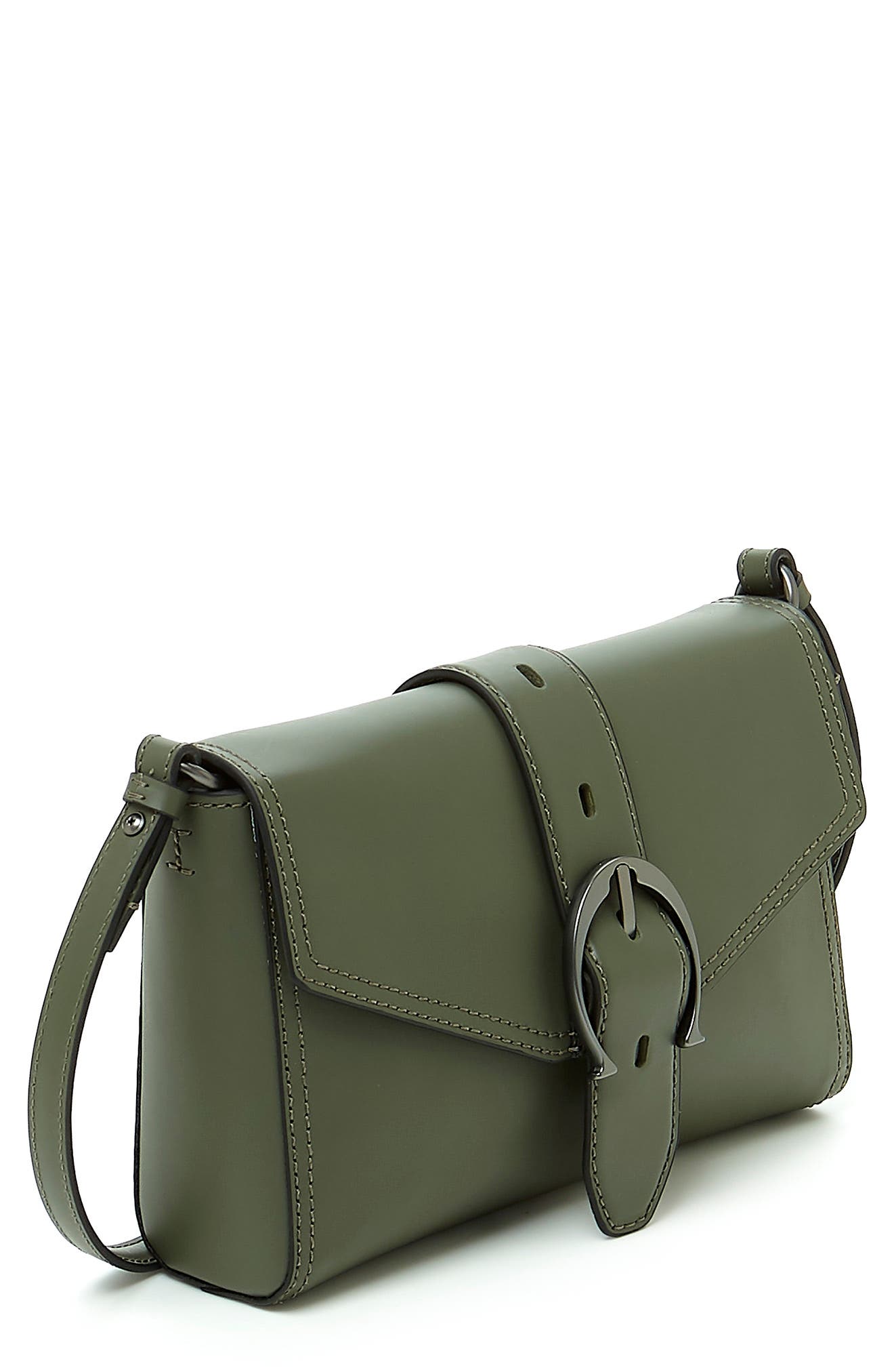 Mia Crossbody Bag, Alternate, color, ARMY GREEN