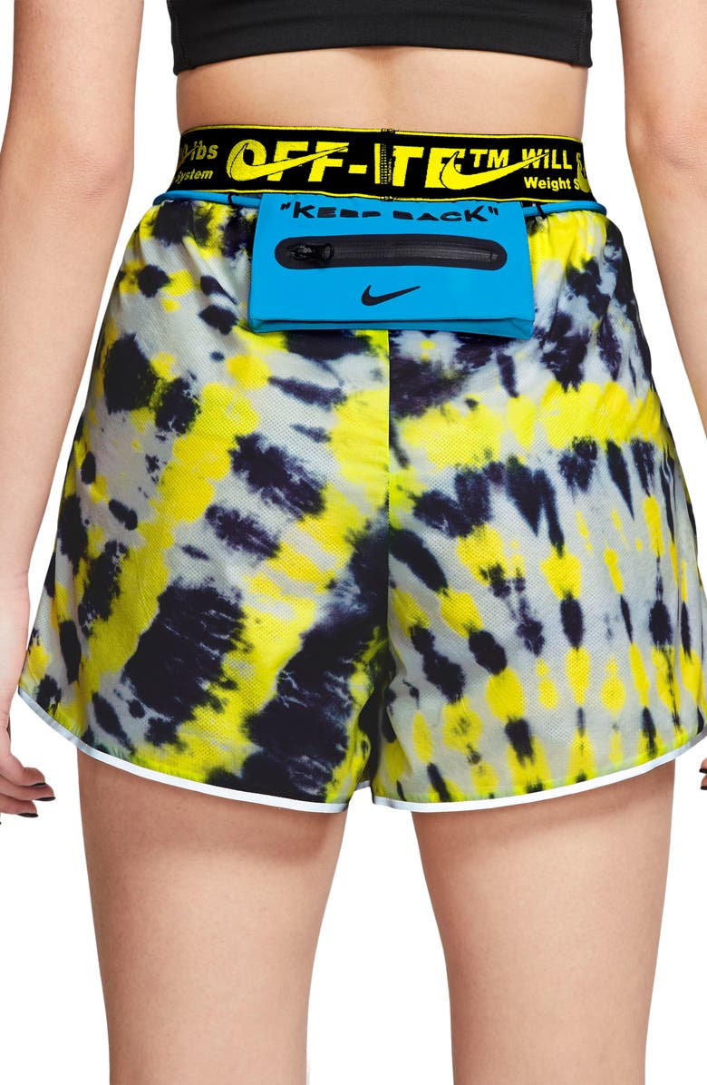 Nike x Off-White Tie Dye Running Shorts, Alternate, color, 