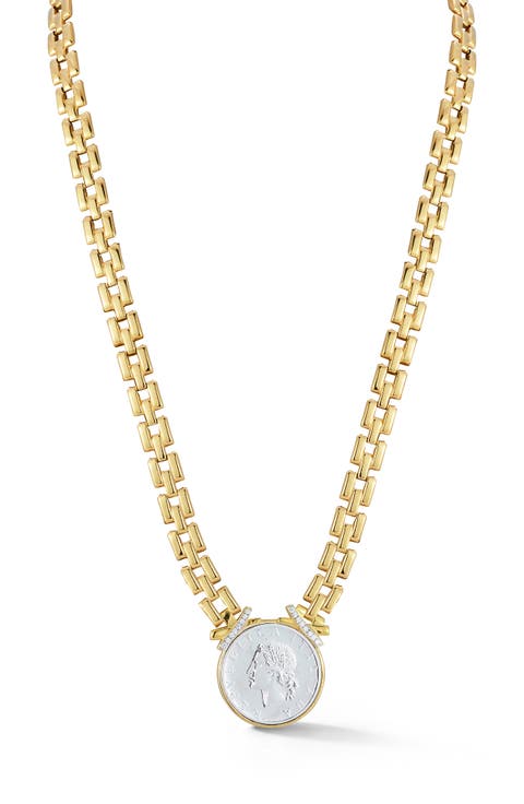Coin Statement Necklace