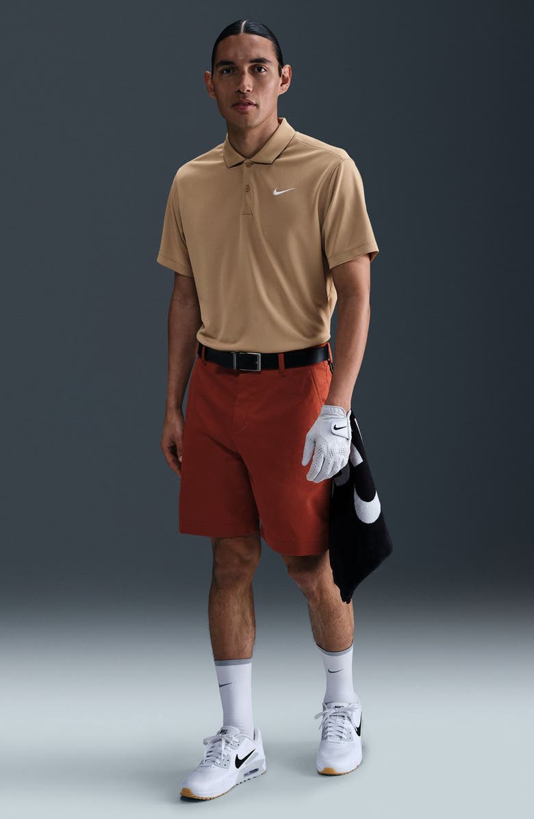 Nike Golf Dri-FIT 8-Inch Water Repellent Chino Golf Shorts, Alternate, color, Mars Stone