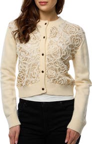 SAACHI Flora Sketch Cardigan
