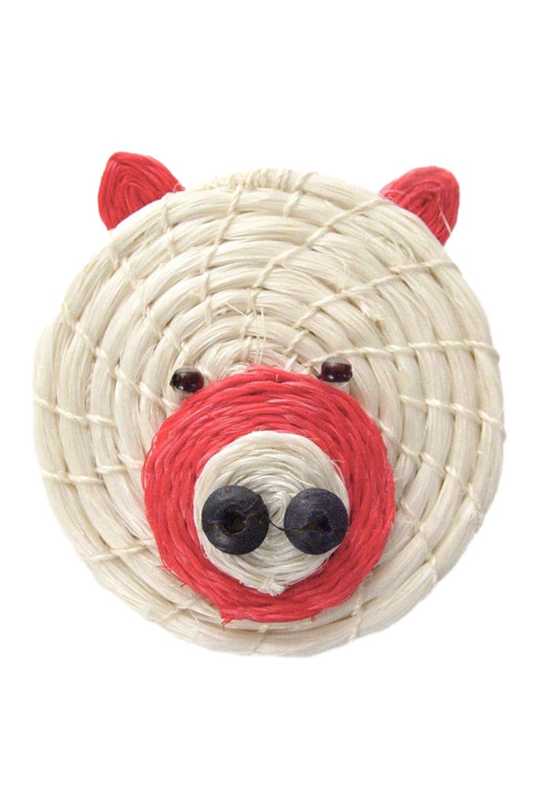 Animal Lidded Basket, Main, color, Clever Piggy