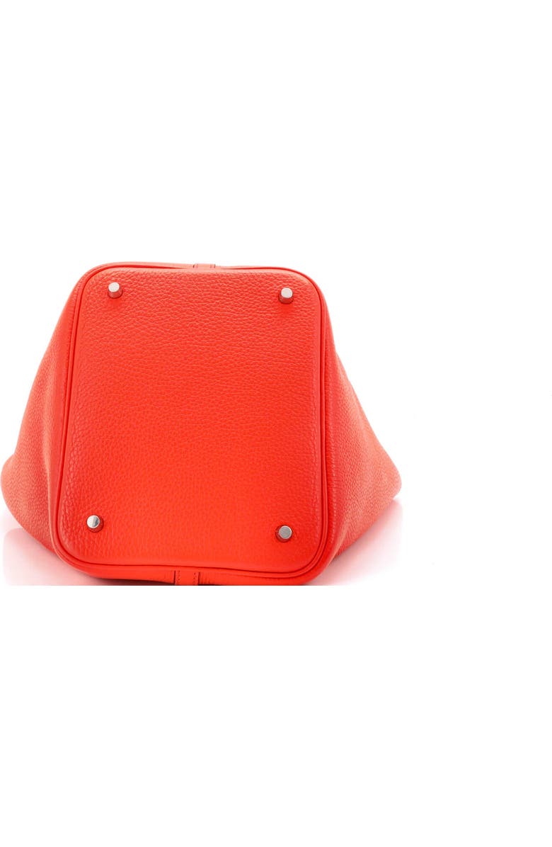 Pre-Owned Hermes Eclat Picotin Lock Bag Clemence MM, Alternate, color, Orange Poppy