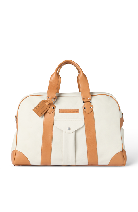 Grained calfskin street bag